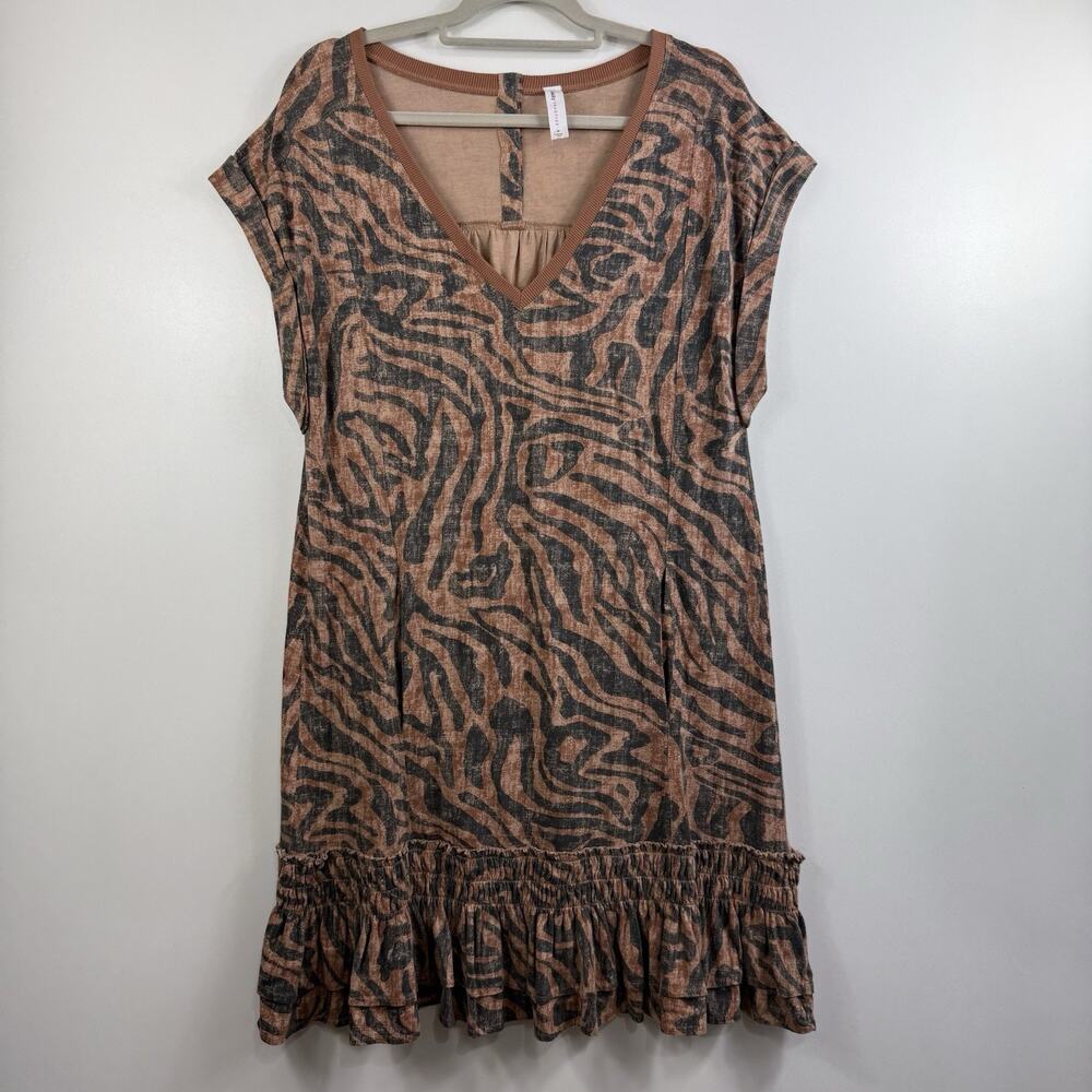 ⭐️Anthropologie ⭐️Leopard Mini Dress - Picture 15 of 15